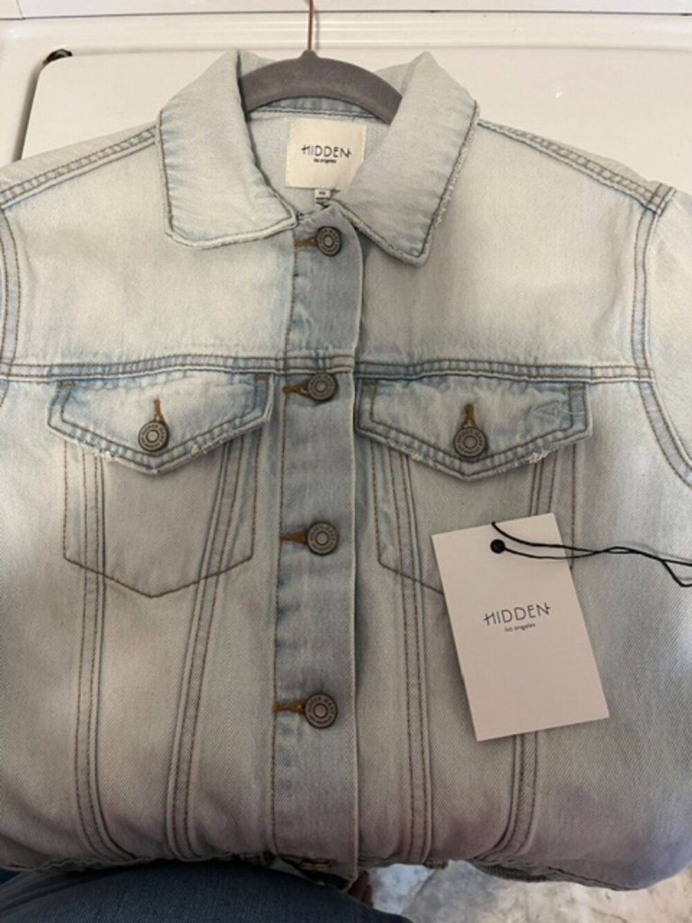 Hidden Jeans Los Angeles denim dress. - Picture 4 of 5
